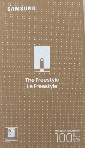 Samsung 100 the freestyle - samsung, 30"-100"